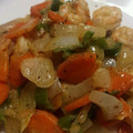 hamanny's cooksnap of when they made エビのあっさりマヨ炒め.