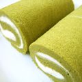56猫's cooksnap of when they made 抹茶ホワイトチョコクリームロール.