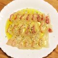 ☆たくかのママ☆'s cooksnap of when they made 桜鯛のカルパッチョ.