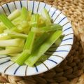 Jaye's cooksnap of when they made あっと言う間‼︎ 一味違うセロリの浅漬け.