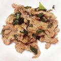 ayaakari's cooksnap of when they made ぱぱっと！豚肉の青じそ炒め.