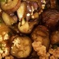 上白山's cooksnap of when they made 【ご飯が進む】中華風茄子の鶏ミンチ餡掛け.