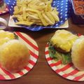 HReans's cooksnap of when they made 本格手作りハンバーガー ☆ＨＢでバンズ編.