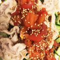 ちゃんみなきっちん's cooksnap of when they made トマトで爽やか☆ピリ辛ゆで豚.