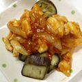 くまやっこ's cooksnap of when they made ヘルシー★蒸しナスのささみチリソースかけ.