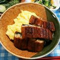 ととろ＆めい's cooksnap of when they made ボリュームUP！うなぎのふわ玉丼！.