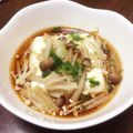 ayaakari's cooksnap of when they made あと一品に♫お豆腐ときのこのレンジ蒸し.