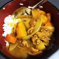 ブルちゃん☆'s cooksnap of when they made 夏野菜カレー　★宇都宮給食.