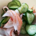ダビデンコ's cooksnap of when they made キュウリとカニかまの酢のもの.