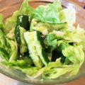 Naragon's cooksnap of when they made たたききゅうりの香味塩だれかけ.