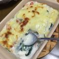 スージー＆ジル's cooksnap of when they made ほうれん草とベーコンのグラタン.