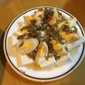 でいだらぼっち's cooksnap of when they made おつまみ★半熟茹で卵と豆腐でピータン風.