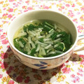 なつき☆ミ's cooksnap of when they made 簡単時短♪大根葉ともやしのスープ.