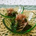 赤い電話's cooksnap of when they made モロヘイヤのおひたし.