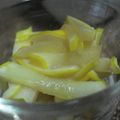 Apple_Home's cooksnap of when they made ズッキーニでお浸し　からしあえ風.
