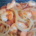 ﾆﾁｺ+'s cooksnap of when they made 贅沢*生えびでパスタ.
