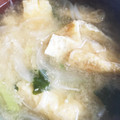 たなかno's cooksnap of when they made ＊玉葱と油揚げの味噌汁.
