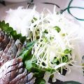 ＴＯＭＯＷＡＴ's cooksnap of when they made お刺身の『けん(つま)』セロリ＆貝割れ.