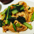 かんな＞＜'s cooksnap of when they made 超簡単☆5分☆キムチと小松菜と豚肉炒め.