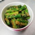 西洋かりん's cooksnap of when they made アスパラの梅ごま味噌和え.