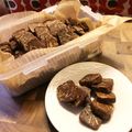 momoca01's cooksnap of when they made ローストアーモンド＆ココアクッキー.
