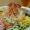 Biss's cooksnap of when they made 赤い冷やし中華♬.