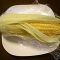 かえるぷりん's cooksnap of when they made レンジでチン♡とうもろこしの茹で方.