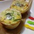 しみのはら's cooksnap of when they made ミニキッシュ。冷凍パイ生地シートで簡単☆.