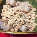 あっし店長's cooksnap of when they made 豚ひき肉とこんにゃくの味噌醤油炒め煮.