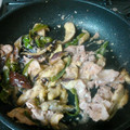 あおむしねこ's cooksnap of when they made 豚こまとなすの味噌マヨ炒め煮.