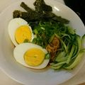 ak33892's cooksnap of when they made こんにゃく麺できゅうりとイカのビピン麺.