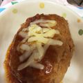 あっぷるん's cooksnap of when they made 卵なしハンバーグ(⋈◍＞◡＜◍)。✧♡.