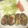 あまちゃん's cooksnap of when they made ナスのはさみ焼き☆ギョウザ風.