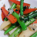 mopa's cooksnap of when they made いんげんとじゃがいものバジル炒め.