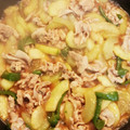 いぶひゅう's cooksnap of when they made はぐらうりの豚肉炒め.