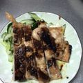 ハナフサまん's cooksnap of when they made 簡単ジューシー！鶏もも肉の 味噌漬け焼き.
