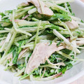 ★抹茶せんべい★'s cooksnap of when they made みょうがと水菜のマヨネーズサラダ.