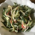 kimi1127's cooksnap of when they made きゅうりとかにかまのサラダ.