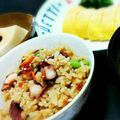 harumaki14's cooksnap of when they made タコ飯☆炊飯器で簡単♪.