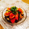 うさぎ姫っこ's cooksnap of when they made オイスターニンニク醤油でナスのお浸し.