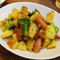 あやにゃん。's cooksnap of when they made ウインナーとじゃがいものマスタード炒め.
