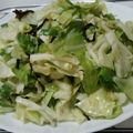 すずかすてら☆'s cooksnap of when they made しゃぶしゃぶやさんの塩昆布キャベツ.