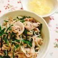 さざなみべんとう's cooksnap of when they made 簡単☆豚バラもやしにら炒め.