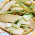 チャミ☆'s cooksnap of when they made 【母レシピ】お造り揚げと小松菜の炒め物♪.