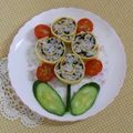 かおpon's cooksnap of when they made ひじきのクレープ寿司.