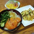 おまるすたー's cooksnap of when they made 簡単！オニオンサーモン丼.