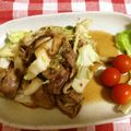 トマトQ太郎's cooksnap of when they made 鶏レバーの野菜炒め!.