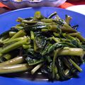 エカ☆モグ's cooksnap of when they made 屋台の味！！空芯菜の炒め物.