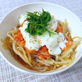 ManuYs's cooksnap of when they made もやしたっぷり！ヘルシー豚キムチ丼.