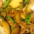 avrilseise's cooksnap of when they made かぶ菜と豚肉のオイスターソース炒め.